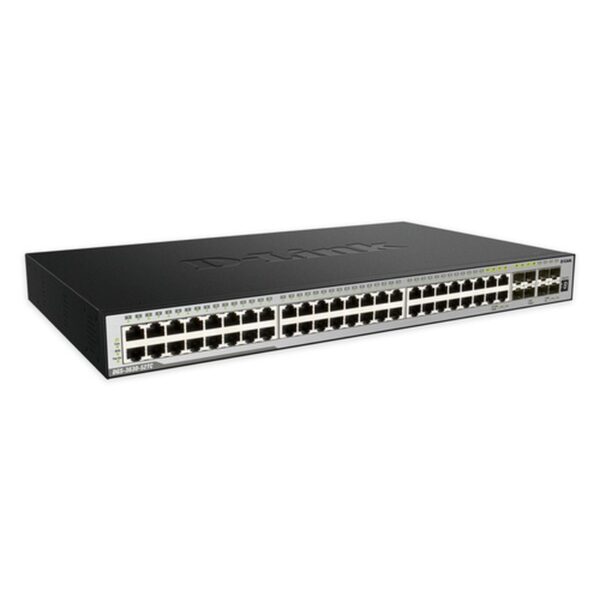D-Link DGS-3630-52TC Gestionado L3 Gigabit Ethernet (10/100/1000) 1U Negro