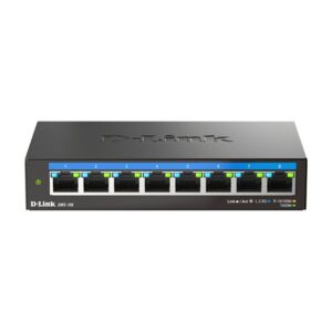 D-Link DMS-108 No administrado L2 2.5G Ethernet (100/1000/2500) Negro