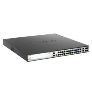 Alternative view of D-Link DMS-3130-30PS Gestionado L3 10G Ethernet (100/1000/10000) Energía sobre Ethernet (PoE) Negro