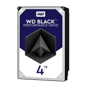 DISCO DURO 4TB SATA6 256MB 7200RPM WESTERN BLACK