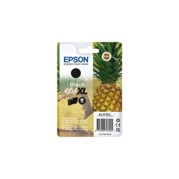 Epson 604XL cartucho de tinta 1 pieza(s) Original Alto rendimiento (XL) Negro