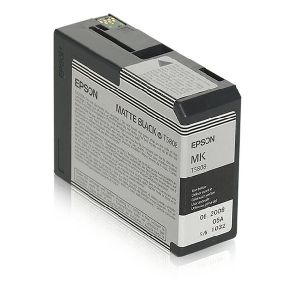 Epson Cartucho T580800 negro mate