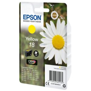 Alternative view of Epson Daisy Cartucho 18 amarillo (etiqueta RF)
