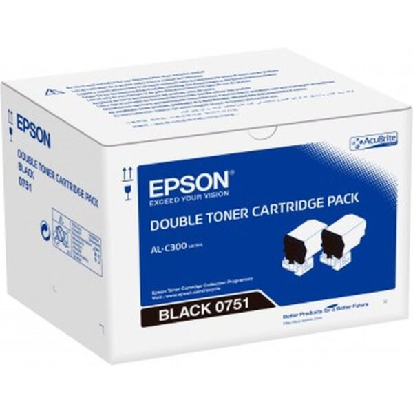 Epson Doble cartucho de tóner negro 7.3kx2
