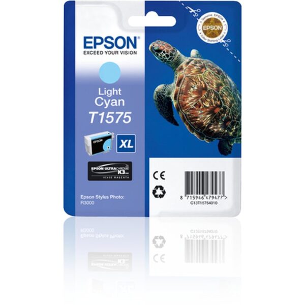 Epson Turtle Cartucho T1575 cian claro