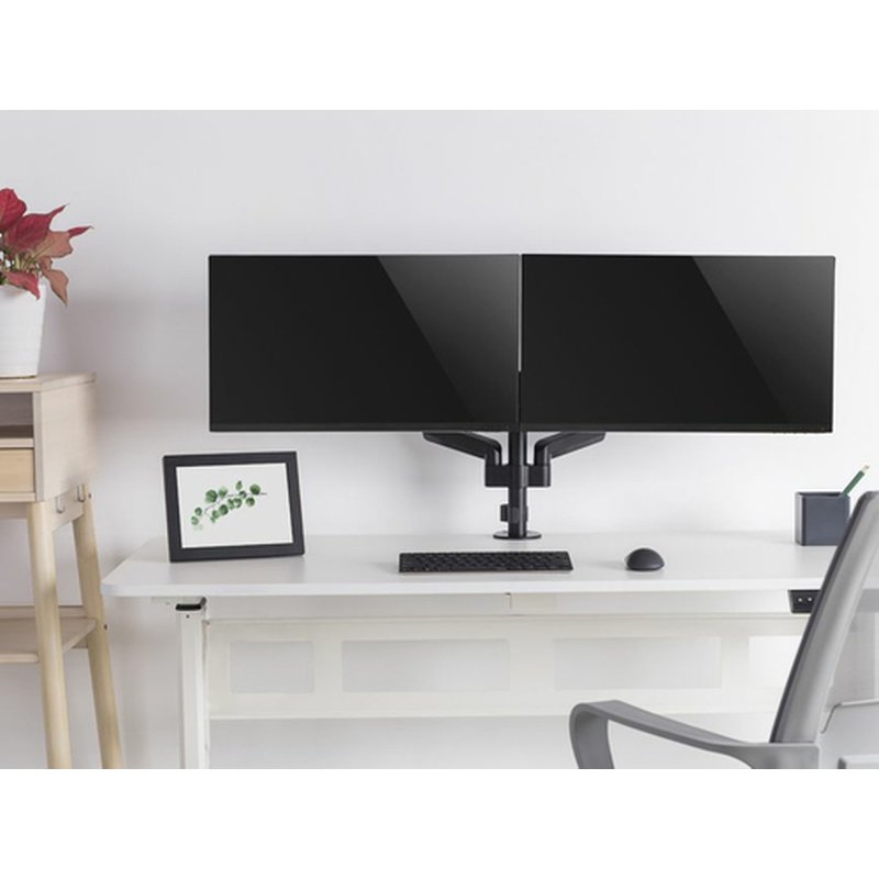 Equip 650133 soporte para monitor 81,3 cm (32") Negro Escritorio - Imagen 6