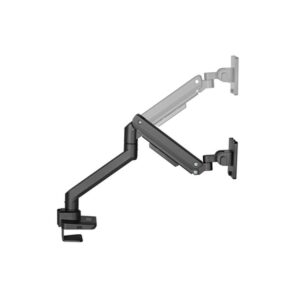 Equip 650180 soporte para monitor 124,5 cm (49") Negro Escritorio