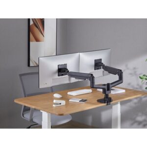 Equip 650182 soporte para monitor 88,9 cm (35") Negro Escritorio