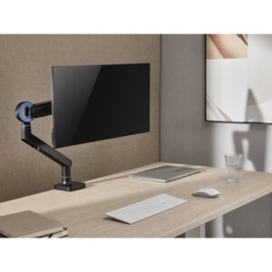 Equip 650184 soporte para monitor 88,9 cm (35") Negro Escritorio