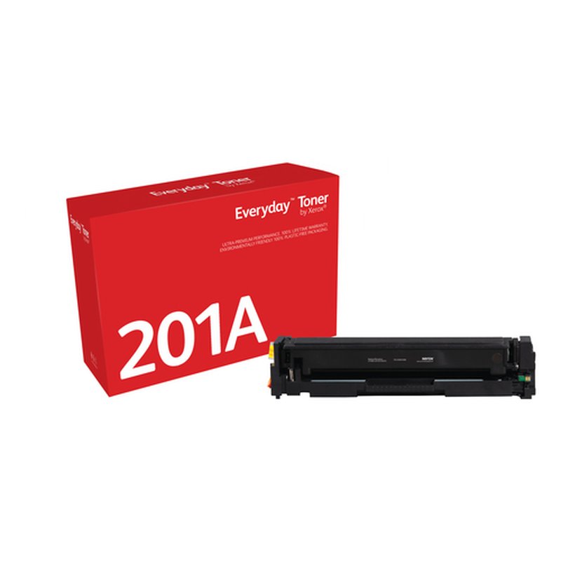 Everyday El tóner ™ Negro de Xerox es compatible con HP 201A (CF400A/ CRG-045BK), Capacidad estándar