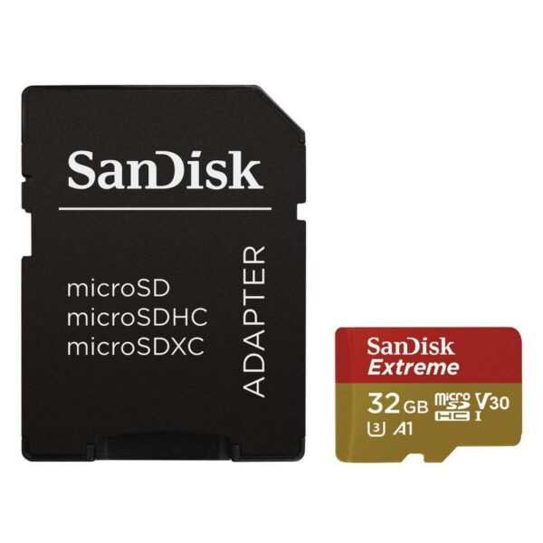 Extreme microSDHC 32GB+SD Ad Sports Cam