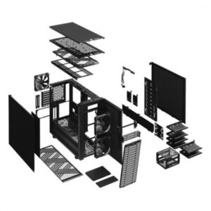 FRACTAL DESIGN CAJA DEFINE 7. BLACK SOLID (FD-C-DEF7A-01)