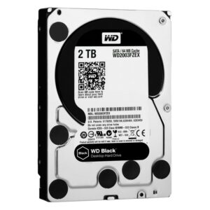 DISCO DURO 2TB SATA6 64MB 7200RPM WESTERN CAVIAR BLACK