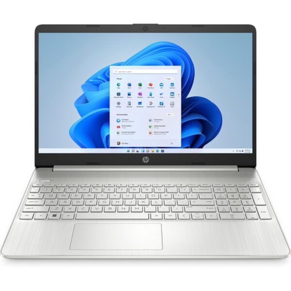 HP 15s-eq2134ns 5500U Portátil 39,6 cm (15.6") Full HD AMD Ryzen™ 5 8 GB DDR4-SDRAM 512 GB SSD Wi-Fi 5 (802.11ac) Windows 11 Home Plata