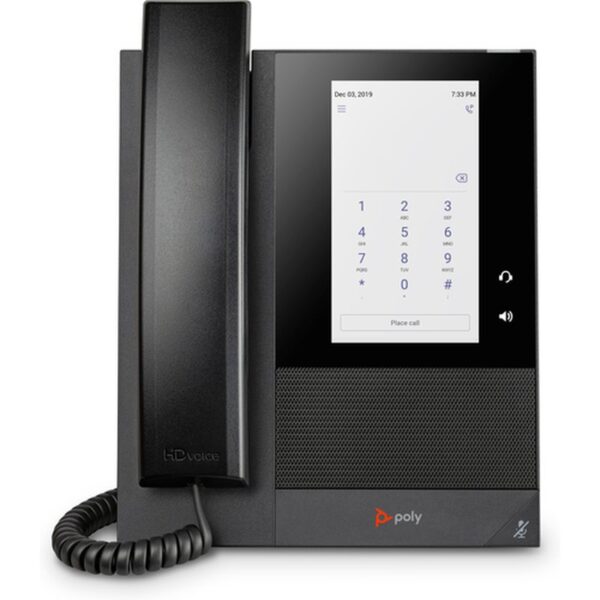 HP Poly CCX 400 teléfono IP Negro 24 líneas LCD