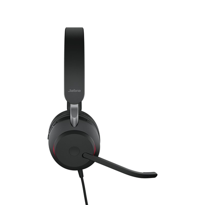 Jabra Evolve2 40 SE Auriculares Alámbrico Diadema Llamadas/Música USB Tipo C Negro Jabra Evolve2 40 SE Auriculares Alámbrico Diadema Llamadas/Música USB Tipo C Negro - Imagen 3
