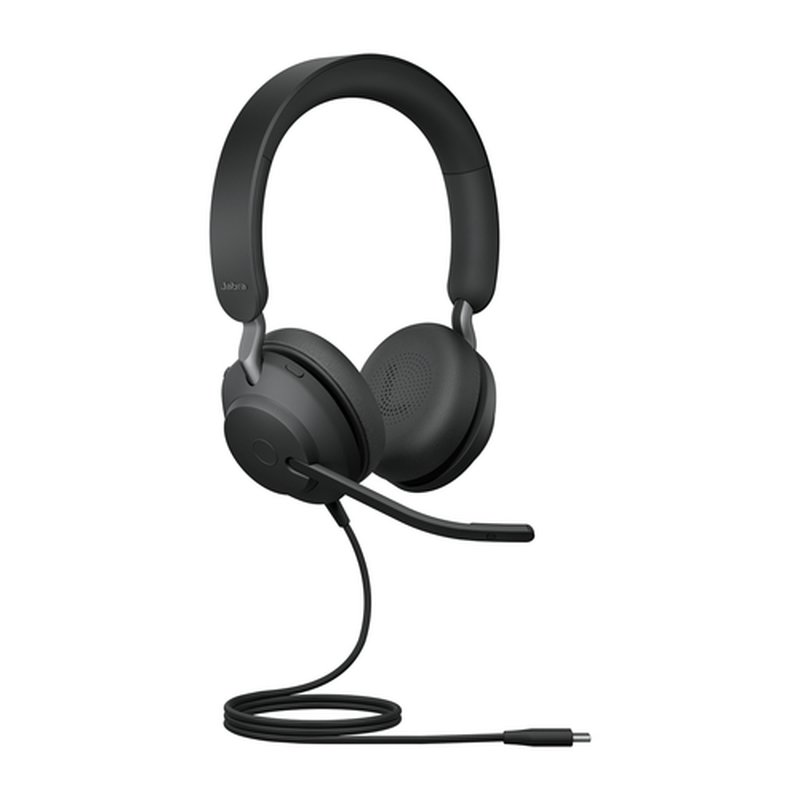 Jabra Evolve2 40 SE Auriculares Alámbrico Diadema Llamadas/Música USB Tipo C Negro Jabra Evolve2 40 SE Auriculares Alámbrico Diadema Llamadas/Música USB Tipo C Negro - Imagen 4