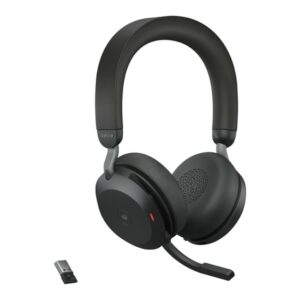 Jabra Evolve2 75 Auriculares Inalámbrico Diadema Oficina/Centro de llamadas Bluetooth Base de carga Negro Jabra Evolve2 75 Auriculares Inalámbrico Diadema Oficina/Centro de llamadas Bluetooth Base de carga Negro