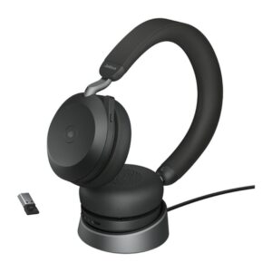 Jabra Evolve2 75 Auriculares Inalámbrico Diadema Oficina/Centro de llamadas Bluetooth Base de carga Negro Jabra Evolve2 75 Auriculares Inalámbrico Diadema Oficina/Centro de llamadas Bluetooth Base de carga Negro