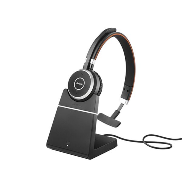 Jabra Evolve 65 Auriculares Inalámbrico y alámbrico Diadema Llamadas/Música MicroUSB Bluetooth Base de carga Negro