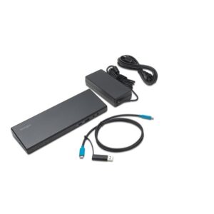 Kensington SD4750P Replicador de puertos USB-C, USB-A Doble 4K 85W PD DP-HDMI-Windows/Mac/Chrome Kensington SD4750P Replicador de puertos USB-C, USB-A Doble 4K 85W PD DP-HDMI-Windows/Mac/Chrome