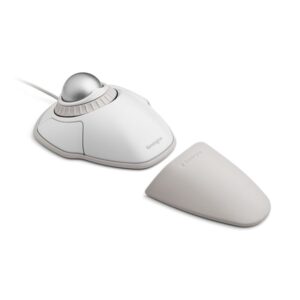 Kensington Trackball Orbit® con anillo de desplazamiento — Blanco