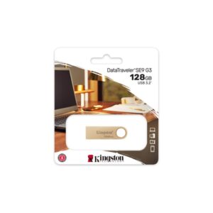 Kingston Technology DataTraveler SE9 G3 unidad flash USB 128 GB USB tipo A 3.2 Gen 1 (3.1 Gen 1) Oro Kingston Technology DataTraveler SE9 G3 unidad flash USB 128 GB USB tipo A 3.2 Gen 1 (3.1 Gen 1) Oro