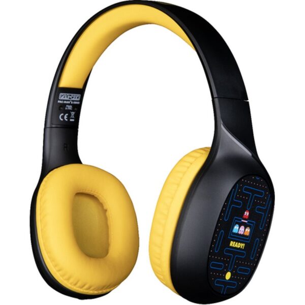Konix 82541120664 auricular y casco Auriculares Inalámbrico y alámbrico Diadema Llamadas/Música Bluetooth Negro, Amarillo
