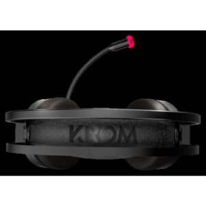 Krom Kappa Auriculares Diadema Negro