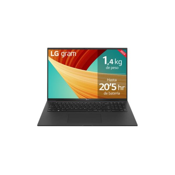 LG 17Z90R Portátil 43,2 cm (17") WQXGA Intel® Core™ i7 i7-1360P 32 GB LPDDR5-SDRAM 1 TB SSD NVIDIA GeForce RTX 3050 Wi-Fi 6 (802.11ax) Windows 11 Home Negro