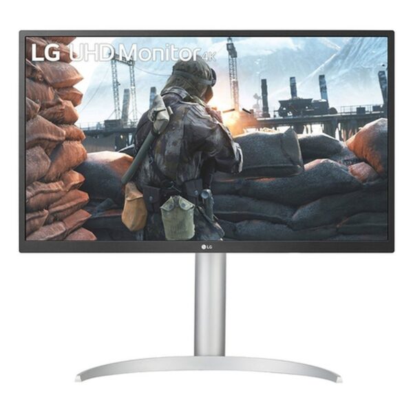 LG 27UP550P-W pantalla para PC 68,6 cm (27") 3840 x 2160 Pixeles 4K Ultra HD Plata, Blanco