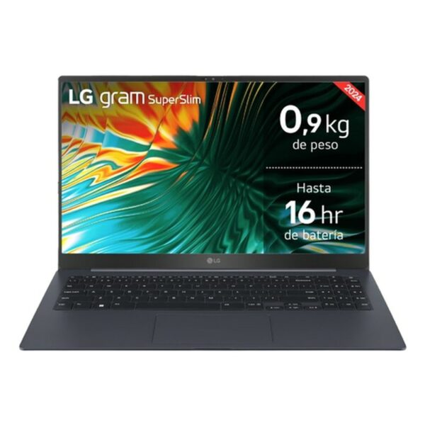 LG Gram Superslim Intel Core Ultra 7 155H Portátil 39,6 cm (15.6") Full HD 32 GB DDR5-SDRAM 512 GB SSD Wi-Fi 6E (802.11ax) Windows 11 Home Azul