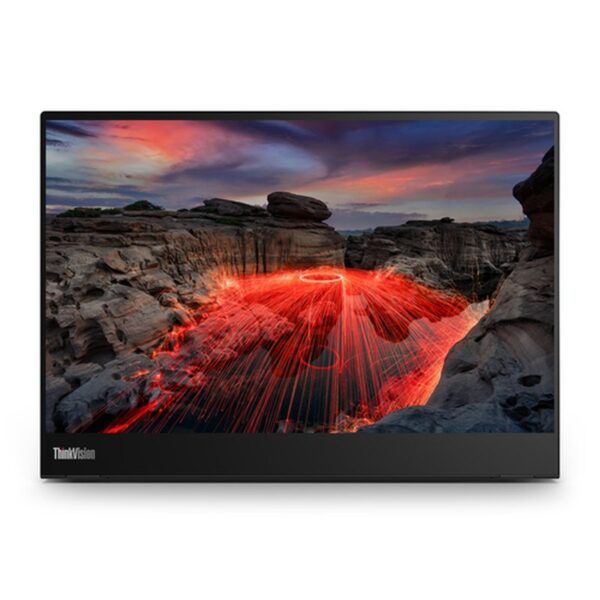 Lenovo ThinkVision M14t pantalla para PC 35,6 cm (14") 2240 x 1400 Pixeles LED Pantalla táctil Negro