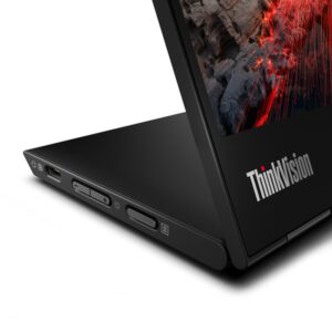 Lenovo ThinkVision M14t pantalla para PC 35,6 cm (14") 2240 x 1400 Pixeles LED Pantalla táctil Negro