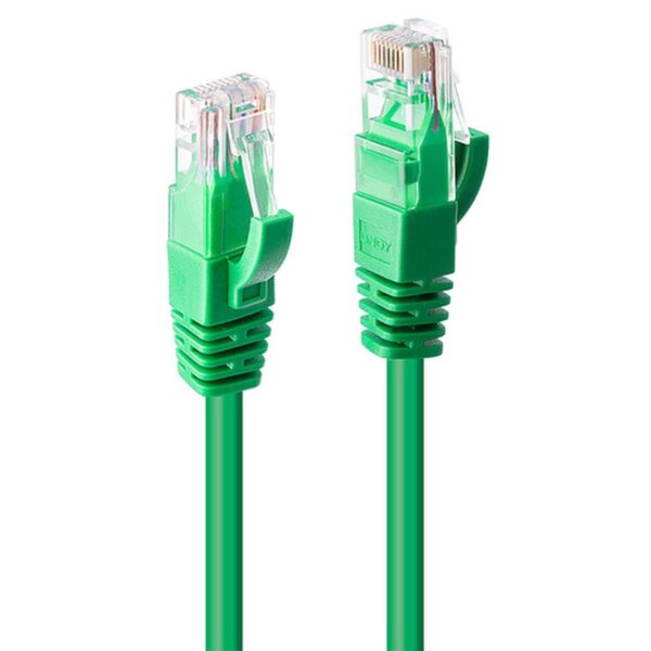 Lindy 48046 cable de red Verde 0,5 m Cat6 U/UTP (UTP)