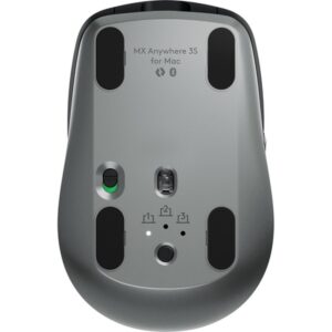 Logitech MX Anywhere 3S for Mac ratón Oficina mano derecha RF Wireless + Bluetooth Laser 8000 DPI