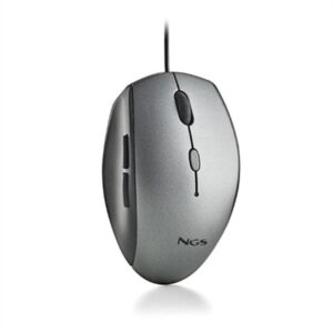 MOUSE NGS MOTH 1600 DPI GRAY USB / USB-C
