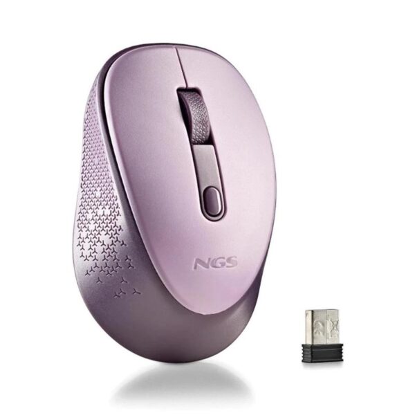MOUSE NGS WIRELESS DEW USB SILENT LILAC