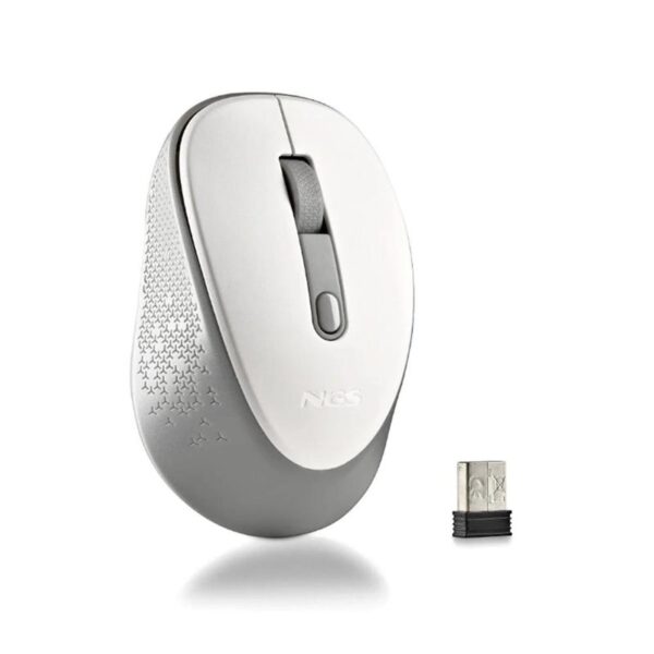 MOUSE NGS WIRELESS DEW USB SILENT WHITE