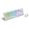 MSI S11-04ES305-CLA teclado Ratón incluido Juego USB QWERTY Italiano Blanco
