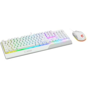 MSI S11-04ES305-CLA teclado Ratón incluido Juego USB QWERTY Italiano Blanco