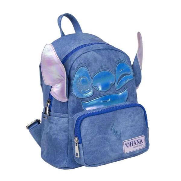 Mochila Casual Moda Aplicaciones Stitch