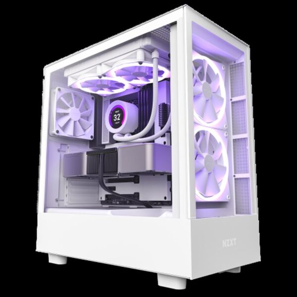 NZXT H5 Elite Midi Tower Blanco