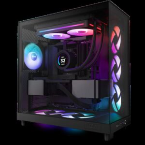 NZXT RF-U24HF-B1 sistema de refrigeración para ordenador Carcasa del ordenador Ventilador Negro NZXT RF-U24HF-B1 sistema de refrigeración para ordenador Carcasa del ordenador Ventilador Negro