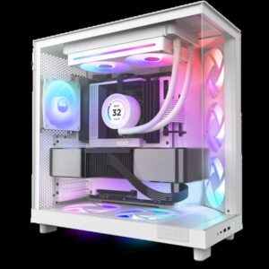 NZXT RF-U24HF-W1 sistema de refrigeración para ordenador Carcasa del ordenador Ventilador Blanco NZXT RF-U24HF-W1 sistema de refrigeración para ordenador Carcasa del ordenador Ventilador Blanco