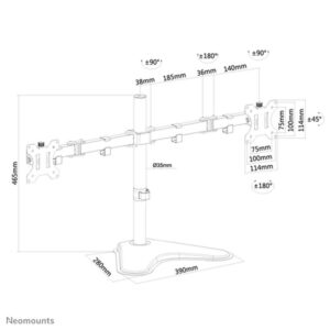 Neomounts Soporte de escritorio para monitor Neomounts Soporte de escritorio para monitor