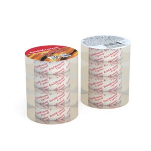 PACK 4 CINTAS ADHESIVAS CRYSTAL, 18MMX33M ERICH KRAUSE 59663