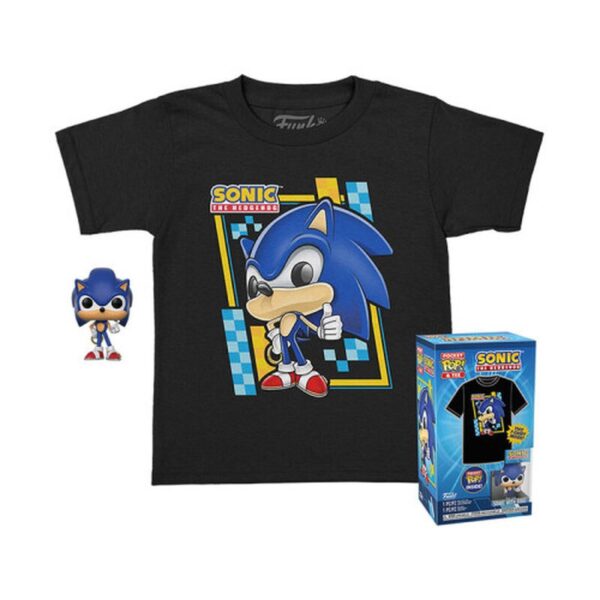 POCKET POP! & TEE SET SONIC EL ERIZO M FUNKO P&T 70390