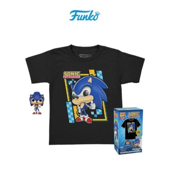 POCKET POP! & TEE SET SONIC EL ERIZO XL FUNKO P&T 70392