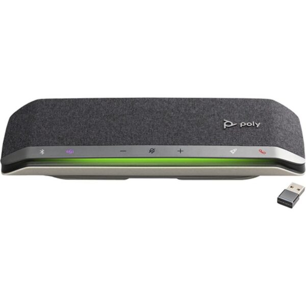 POLY Altavoz manos libres USB-A y USB-C Sync 40+ y adaptador USB-A BT700